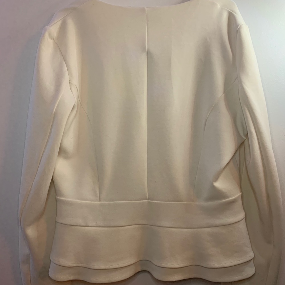 Beige Mossimo Jacket/Sweater - Picture 2 of 2